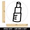 Lipstick Gloss Makeup Doodle Self-Inking Rubber Stamp for Stamping Crafting Planners